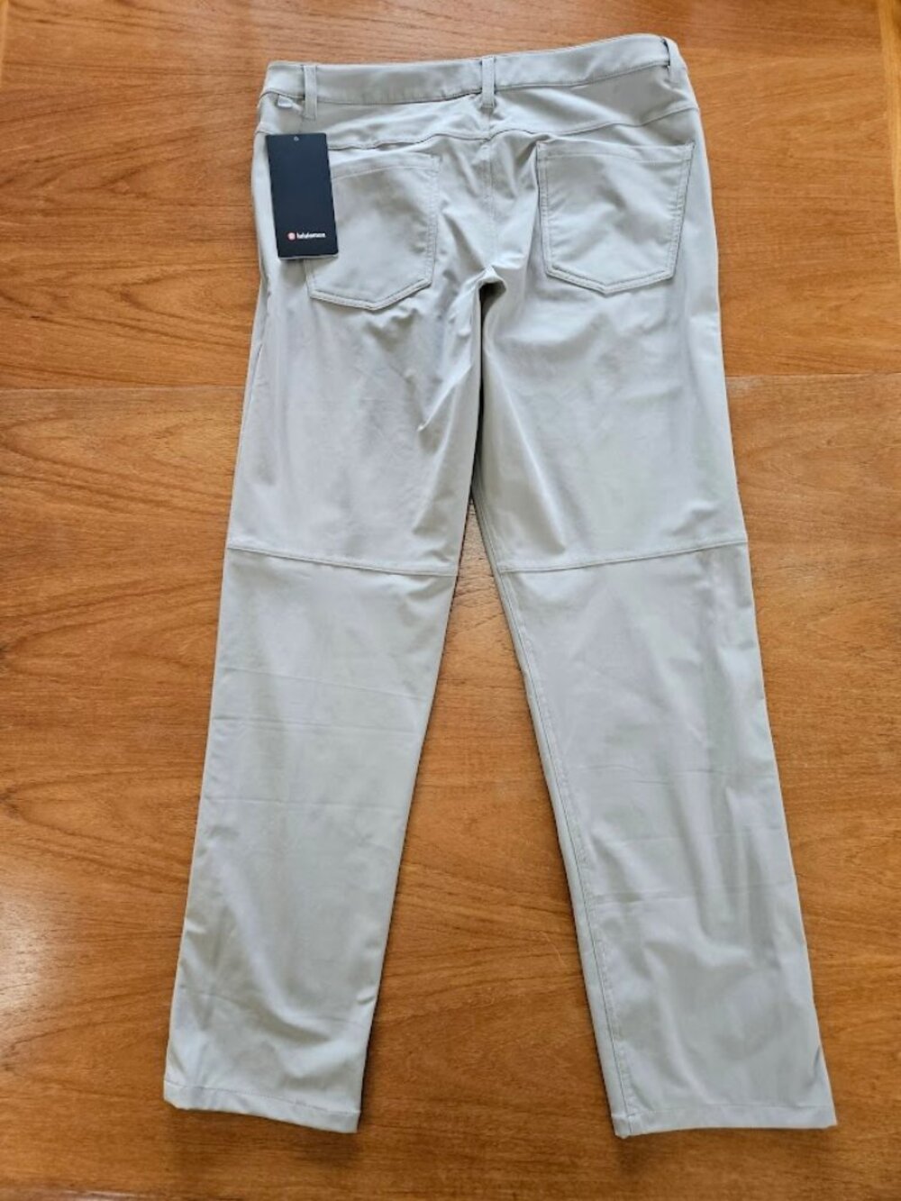 NWT Lululemon ABC Pant Classic 32” Riverstone 34 - Picture 7 of 13